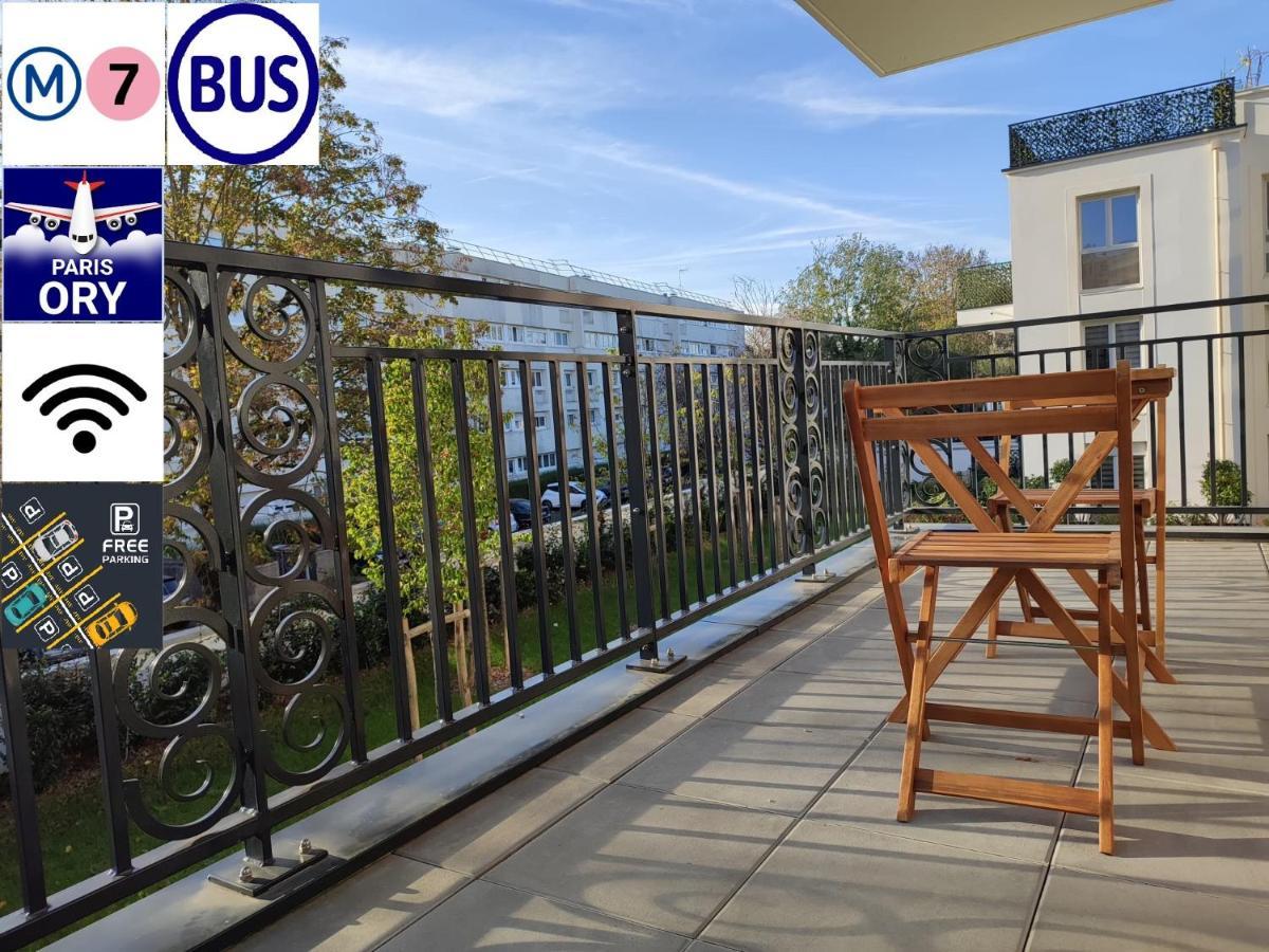 Chambre Privee Dans Un Nouvel Appartement Partage Pres De Paris Avec Parking Gratuit Chevilly-Larue Kültér fotó